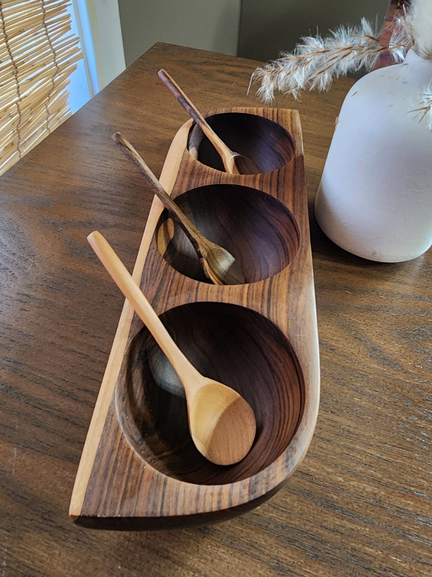 Emilia - XS Guayacan Wood Bowl set