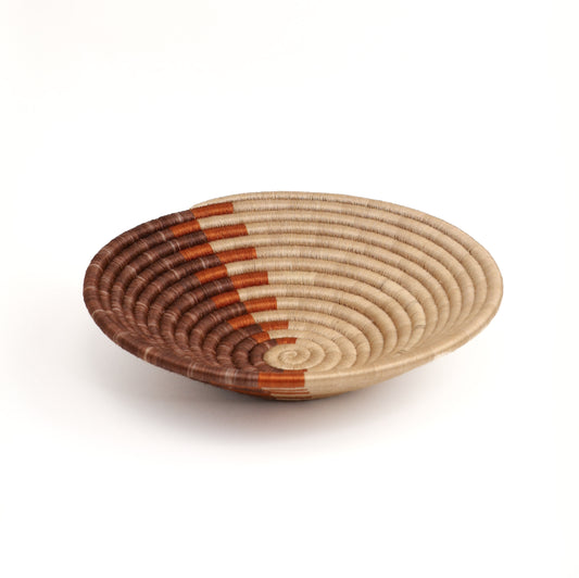 Yambo Large 12" Bowl / Handmade Basket / African Basket style wall decor