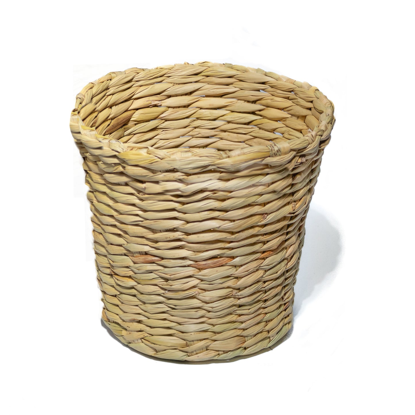 Natural- Wastebasket - Water Hyacinth Basket