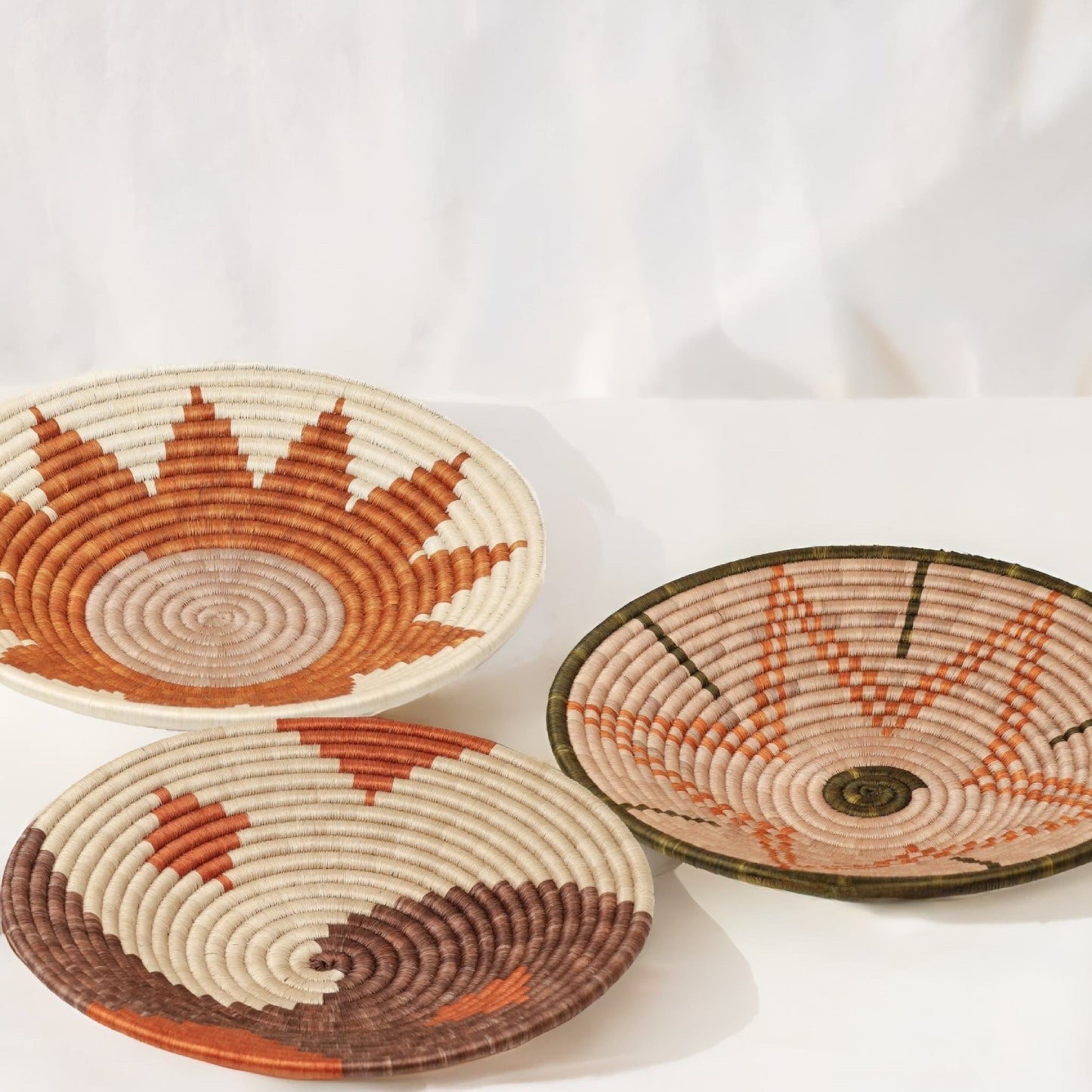 Baltra X-Large Bowl / Latin American Basket/ Sisal & sweetgrass / African Basket style decor